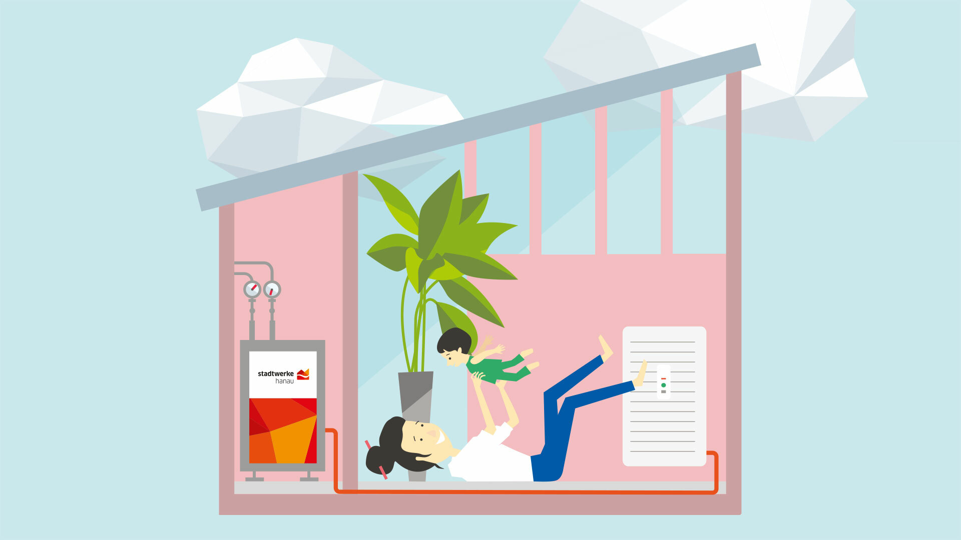 Stadtwerke hanau brand design 10